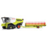 02119_5 BRUDER - COMBINA AGRICOLA CLAAS LEXION 780 TERRA TRAC - BR02119