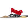 BRUDER - REMORCA BASCULABILA KRAMPE TANDEM-HALFPIPE - BR02225