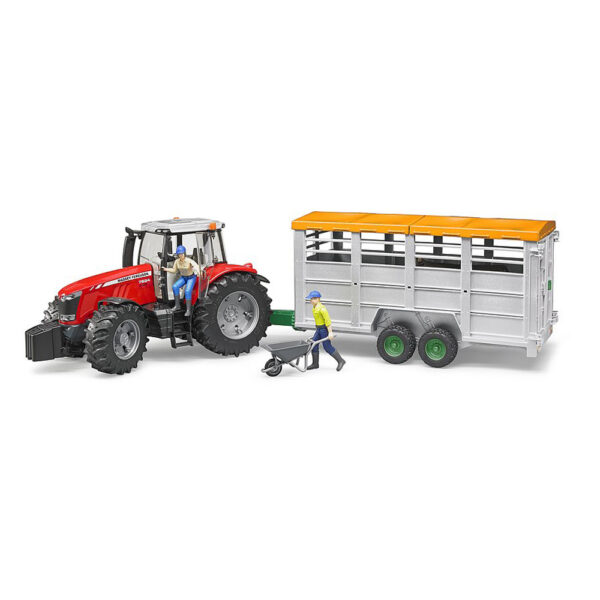 BRUDER - REMORCA PENTRU ANIMALE CU O VITA - BR02227