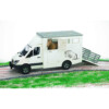 BRUDER - SPRINTER TRANSPORTOR DE ANIMALE MERCEDES BENZ CU UN CAL