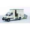 BRUDER - SPRINTER TRANSPORTOR DE ANIMALE MERCEDES BENZ CU UN CAL - BR02533