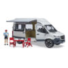 BRUDER - SPRINTER CAMPING MERCEDES BENZ CU SOFER - BR02672