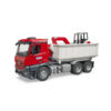 BRUDER - CAMION CU CONTAINER MERCEDES BENZ AROCS SI MINI EXCAVATOR SCHAEFF - BR03624