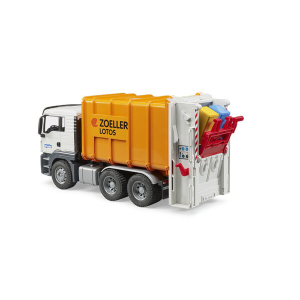 BRUDER - CAMION GUNOI MAN TGS CU INCARCARE IN SPATE - BR03762