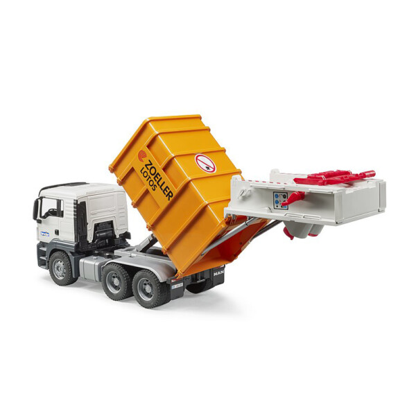 BRUDER - CAMION GUNOI MAN TGS CU INCARCARE IN SPATE - BR03762
