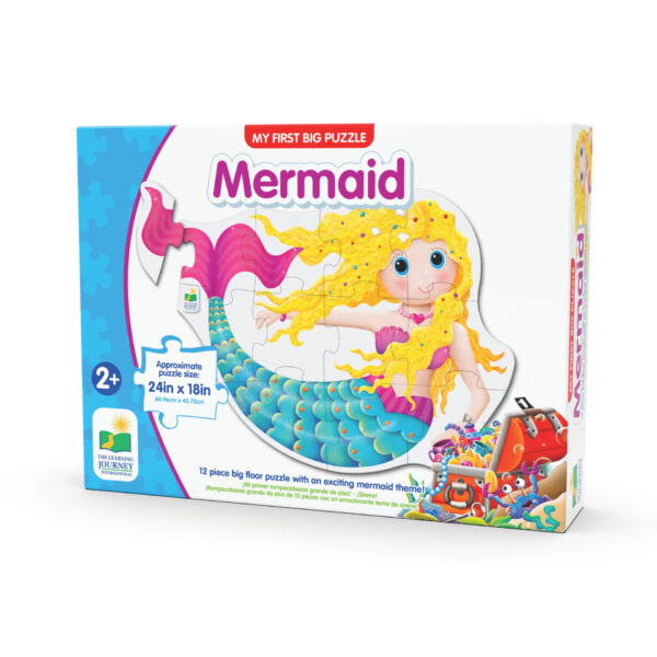 106433_My_First_Big_Floor_Puzzle_Mermaid_Box PRIMUL MEU PUZZLE DE PODEA - SIRENA