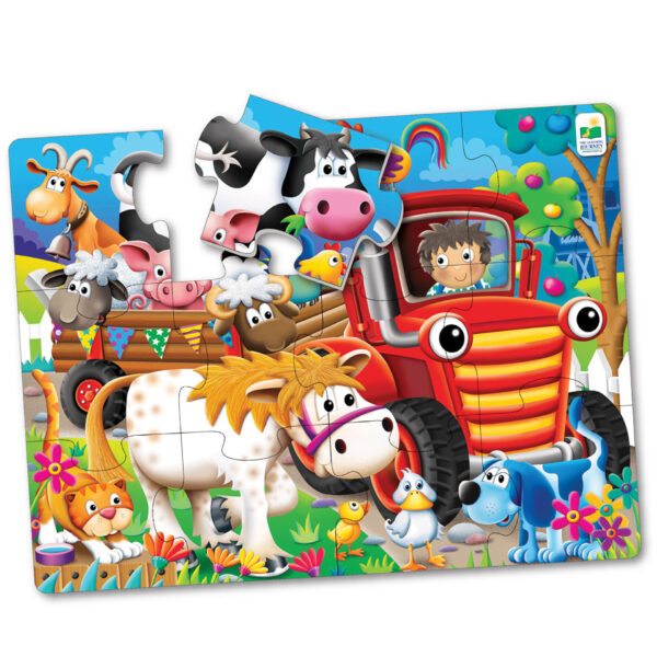 PRIMUL MEU PUZZLE DE PODEA - ANIMALE LA FERMA - TLJ107805