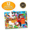 PRIMUL MEU PUZZLE DE PODEA - ANIMALE LA FERMA - TLJ107805