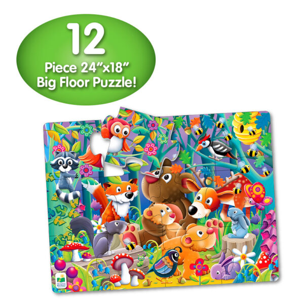 PRIMUL MEU PUZZLE DE PODEA - PRIETENII PADURII - TLJ108109