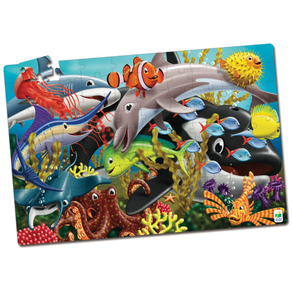 PUZZLE STRALUCESTE IN INTUNERIC - ANIMALE SALBATICE - TLJ115237