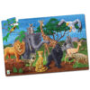 PUZZLE STRALUCESTE IN INTUNERIC - ANIMALE SALBATICE - TLJ115237