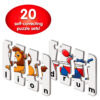 PUZZLE POTRIVESTE CUVINTELE DIN 4 LITERE - ENG - TLJ117354