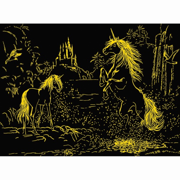 PUZZLE UNICORNI LA RAU, 500 PIESE STARLINE - RVSPA14873