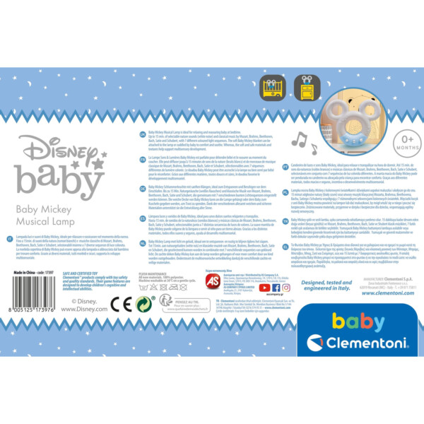 LAMPA MUZICALA MICKEY MOUSE - CL17397