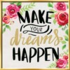 PICTURA PE NUMERE - MAKE YOUR DREAMS HAPPEN - RVSPBN29028
