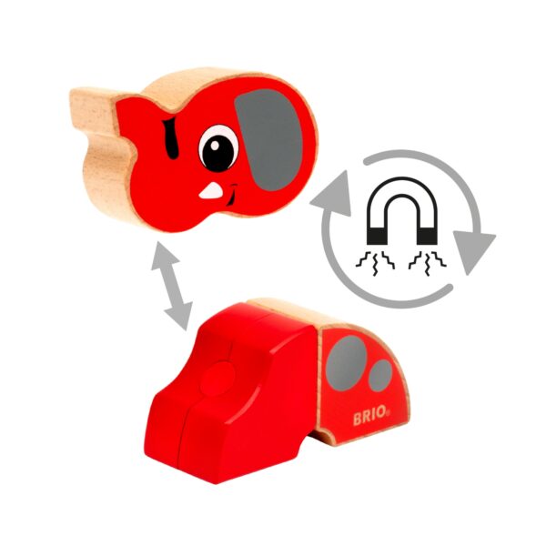 GIRAFA SI ELEFANT MAGNETICI - BRIO30284