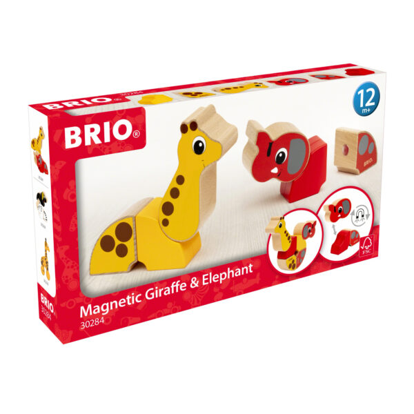 GIRAFA SI ELEFANT MAGNETICI - BRIO30284