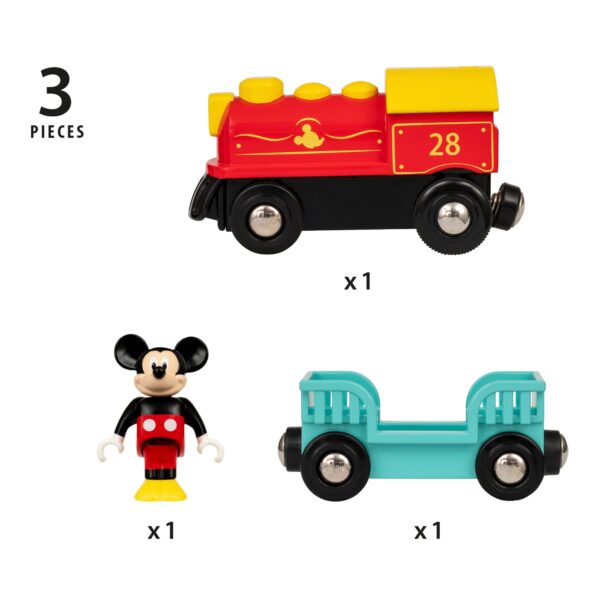 32265_mickey_mouse_battery_train_pices TREN MICKEY MOUSE PE BATERII - BRIO32265