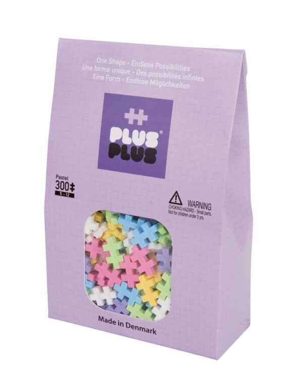 Plus Plus Pastel - 300 Piese/Pachet