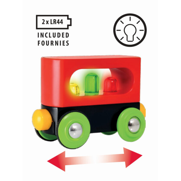 PRIMUL MEU VAGON LUMINOS - BRIO33708