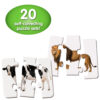 PUZZLE POTRIVESTE CORPUL ANIMALELOR - TLJ345726