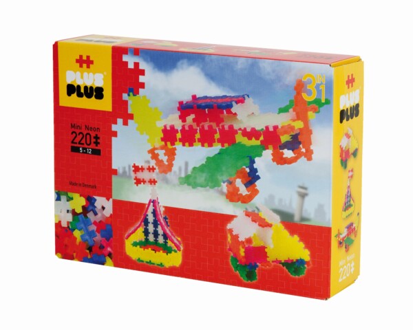 Plus Plus Neon 3 In 1 - 220 Piese
