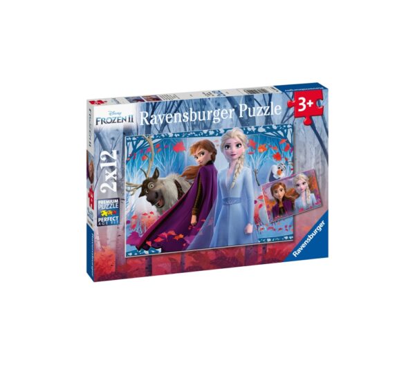 PUZZLE FROZEN II, 2x12 PIESE - RVSPC05009