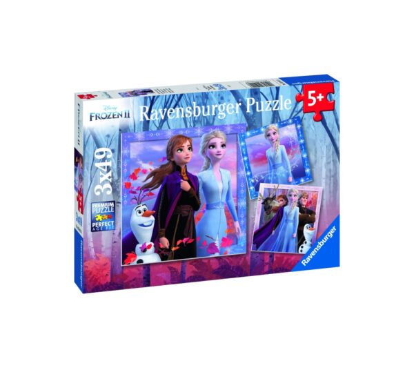 PUZZLE FROZEN II, 3x49 PIESE - RVSPC05011