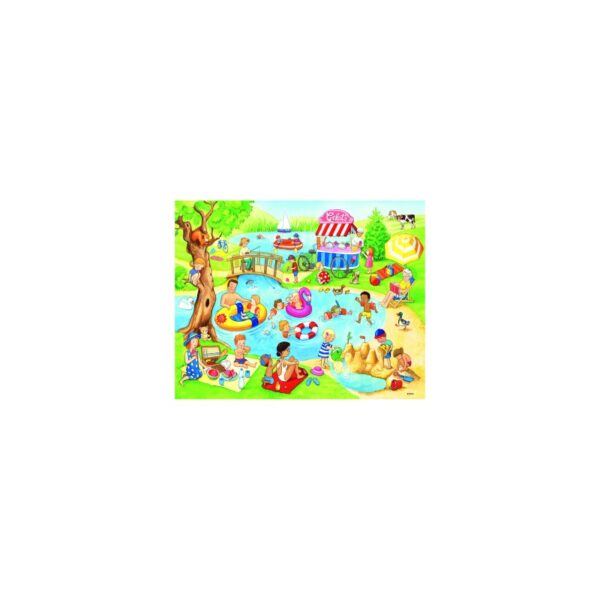 PUZZLE DISTRACTIE LA LAC, 2x24 PIESE - RVSPC05057