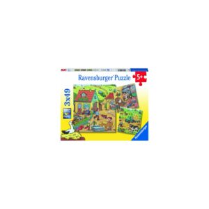PUZZLE MUNCA LA FERMA