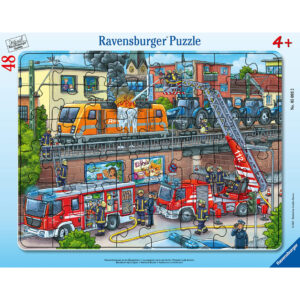 PUZZLE MISIUNE DE SALVARE POMPIERI