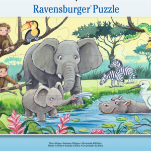 PUZZLE ANIMALE DIN AFRICA