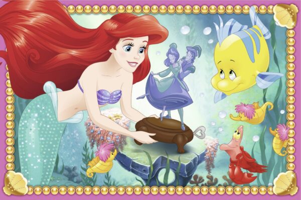 PUZZLE IN CUTIE PRINTESELE DISNEY, 6 PIESE - RVSPC07428