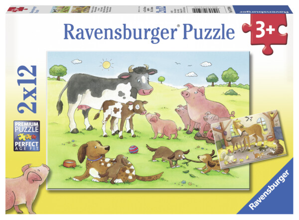 PUZZLE FAMILII FERICITE DE ANIMALE