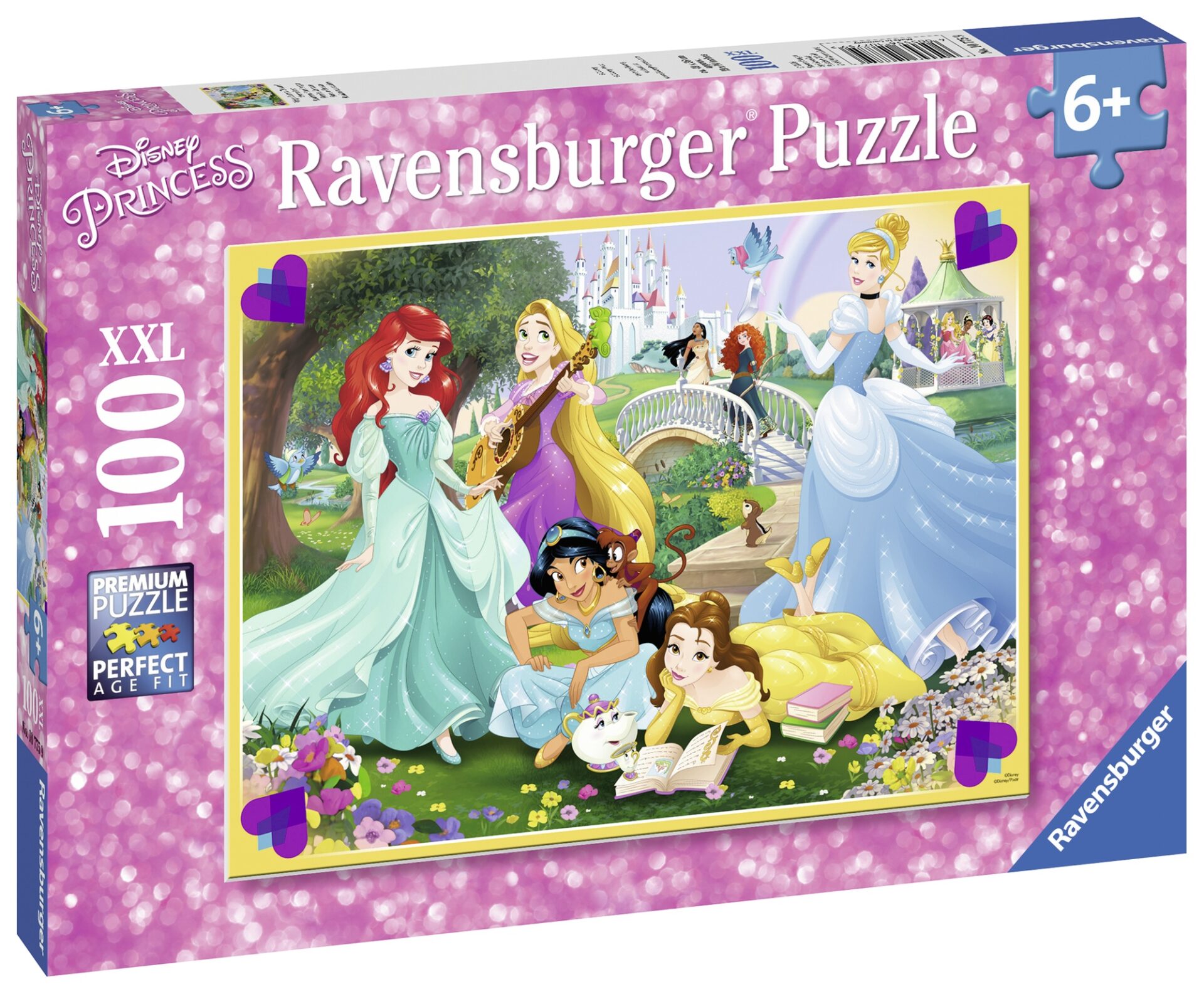 PUZZLE PRINTESELE DISNEY, 100 PIESE - RVSPC10775 | Bord31.ro