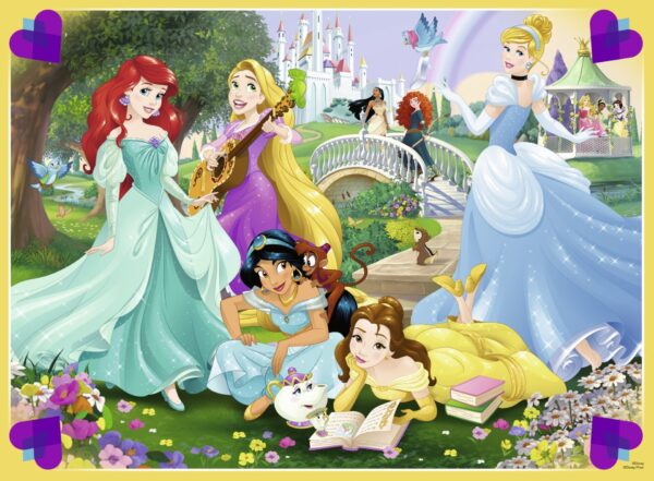 PUZZLE PRINTESELE DISNEY, 100 PIESE - RVSPC10775