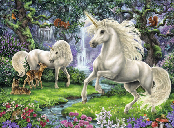 PUZZLE UNICORNII MISTICI, 200 PIESE - RVSPC12838