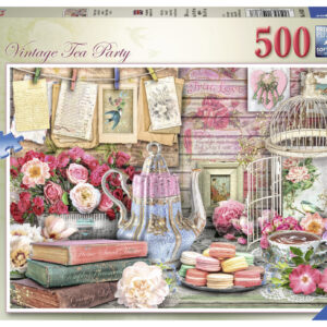 PUZZLE PETRECERE CU CEAI