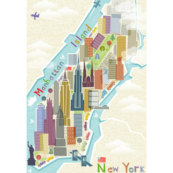 PUZZLE NEW YORK, 99 PIESE - RVSPA16537