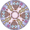 SET DE CREATIE MINI MANDALA CU ANIMALE - RVSAC29766