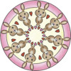 SET DE CREATIE MINI MANDALA CU ANIMALE - RVSAC29766