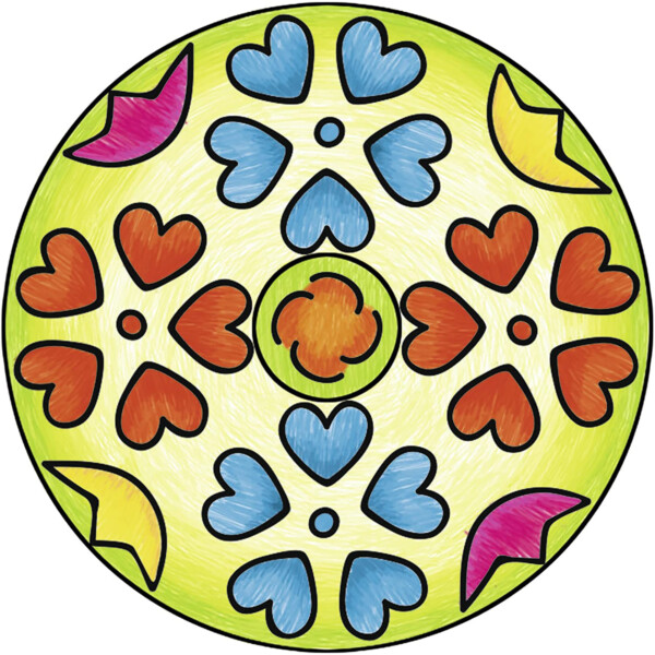 SET DE CREATIE MANDALA FLORI SI FLUTURI - RVSAC29809