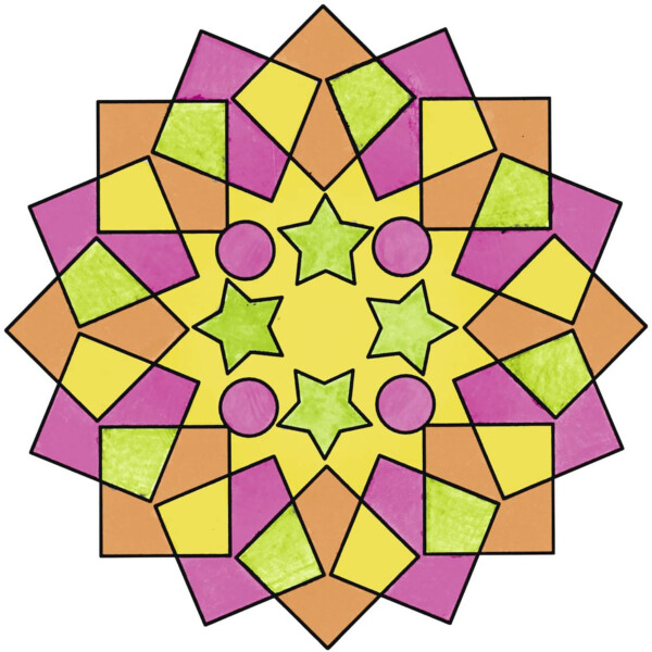 SET DE CREATIE MINI MANDALA CLASIC - RVSAC29857