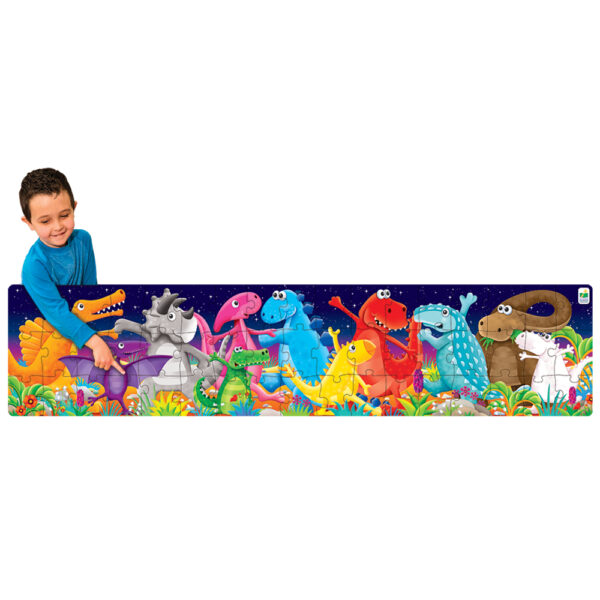 PUZZLE LUNG DE PODEA - DINOZAURI COLORATI - TLJ423929