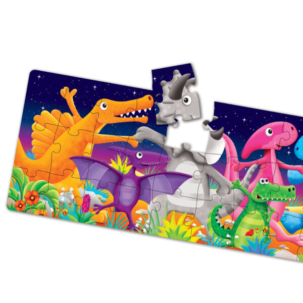 PUZZLE LUNG DE PODEA - DINOZAURI COLORATI - TLJ423929