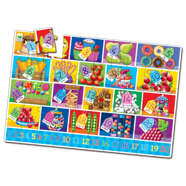 PUZZLE MARE DE PODEA - NUMERE - ENG - TLJ437421