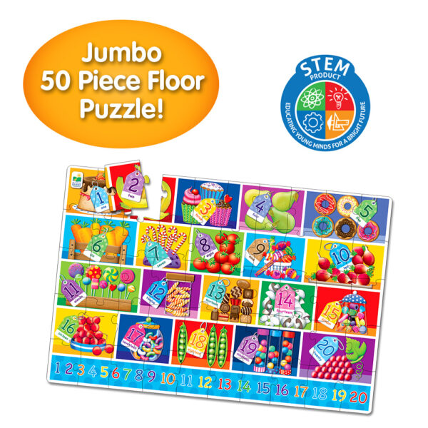 PUZZLE MARE DE PODEA - NUMERE - ENG - TLJ437421