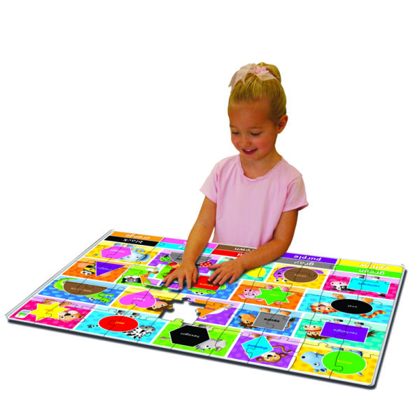 PUZZLE MARE DE PODEA - CULORI SI FORME - ENG - TLJ438152