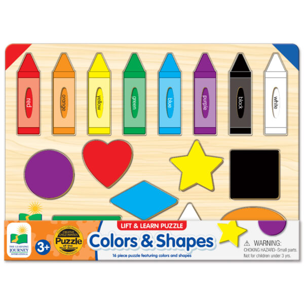 501825_Lift_and_Learn_Puzzle_Colors_and_Shapes_Sleeve PUZZLE - SA INVATAM CULORILE SI FORMELE