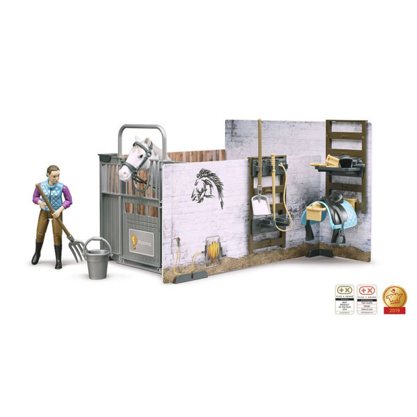 BRUDER - FIGURINA POLITIST CU CAL - BR62507